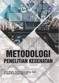 Image of METODOLOGI PENELITIAN KESEHATAN
