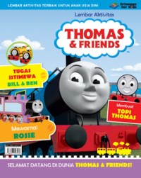 Image of Lembar Aktivitas Thomas & Friends: Tugas Istimewa Bill 7 Ben, Mewarnai ROSIE, Membuat TOPI THOMAS