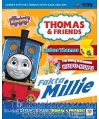 Lembar Aktivitas Thomas & Friends: Kubus Thomas; Terbang Bersama Kupu-Kupu; Fakta Millie