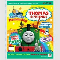 Image of Lembar Aktivitas Thomas & Friends: Asyiknya Memancing, Membuat Gantungan Thomas!, Alam Semesta