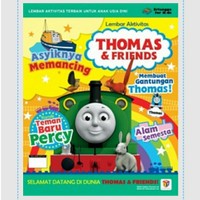 Lembar Aktivitas Thomas & Friends: Asyiknya Memancing, Membuat Gantungan Thomas!, Alam Semesta