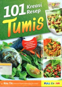 101 kreasi resep tumis