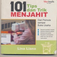 Image of 101 TIPS DAN TRIK MENJAHIT