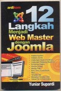 Image of 12 Langkah Menjadi Web Master dengan Joomla