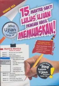 15 Mantra sakti lulus ujian dengan hasil memuaskan