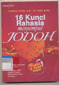 Kunci Rahasia Menjemput Jodoh