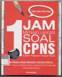 Image of 1 Jam Menaklukan Soal CPNS