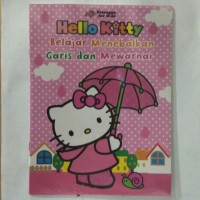 Hello Kitty Belajar Menebalkan Garis dan Mewarnai