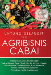 Untung selangit dari agribisnis cabai