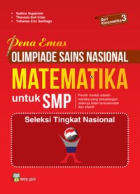 Image of Pena Emas Olimpiade Sains Nasional Matematika untuk SMP