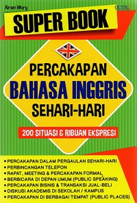 Percakapan Bahasa Inggris Sehari-Hari