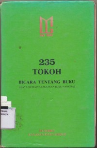 Image of 235 Tokoh bicara tentang buku