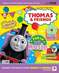 Lembar Aktivitas Thomas & Friends: Liburan; Fakta Unik Rosie; Pesta Kostum Lokomotif