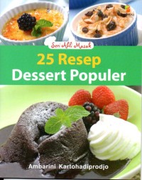Image of 25 Resep Dessert populer