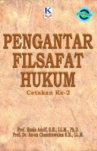 Image of PENGANTAR FILSAFAT HUKUM