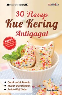 30 Resep Kue Kering Antigagal