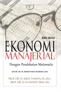 Image of EKONOMI MANAJERIAL : Dengan pendekatan matematis