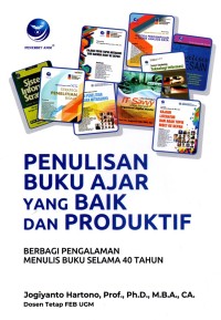 Penulisan buku ajar yang baik dan produktif