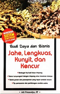 Budi Daya Dan Bisnis Jahe,Lengkuas,kunyit, dan kencur