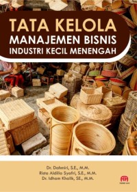 TATA KELOLA MANAJEMEN BISNIS INDUSTRI KECIL MENENGAH