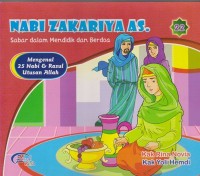 Image of Nabi Zakariya as: sabar dalam mendidik dan berdoa