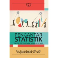 Image of PENGANTAR STATISTIK UNTUK BERBAGAI BIDANG ILMU