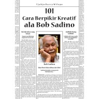 Image of 101 Cara berpikir kreatif ala Bob Sadino