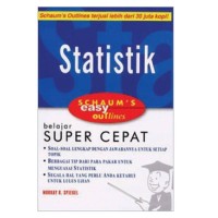 Image of Statistik : Schaum's Easy Outlines