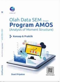 olah data sem dengan program amos ( Analysis of Moment Structure)