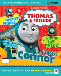 Lembar Aktivitas Thomas & Friends: Saatnya Mandi