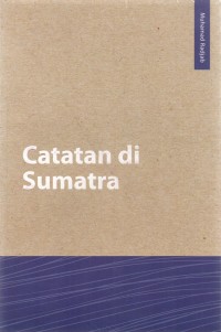 Image of CATATAN DI SUMATRA