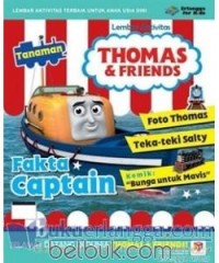 Lembar Aktivitas Thomas & Friends: Fakta Captain; Foto Thomas; Teka-Teki Salty; Komik : 