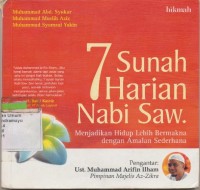 7 SUNAH HARIAN NABI SAW