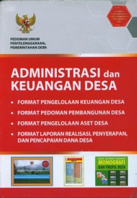 ADMINISTRASI DAN KEUANGAN DESA