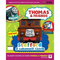 Image of Lembar Aktivitas Thomas & Friends: Rekreasi, Stafford Si Lokomotif Listrik, Thomas & Fotomu
