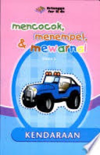 Mencocok, Menempel & Mewarnai : Kendaraan