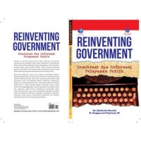 Image of Reinventing government : demokrasi dan reformasi pelayanan publik