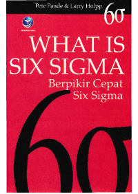 What is Six Sigma: berpikir cepat six sigma