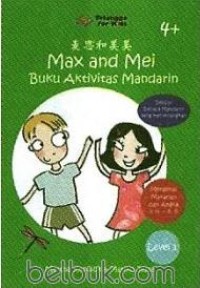 Max and Mei Buku Aktivitas Mandarin Mengenal Makanan dan Angka