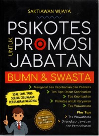 Psikotes promosi jabatan BUMN&SWASTA