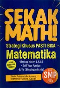 Sekak math Strategi Khusus Pasti Bisa Matematika