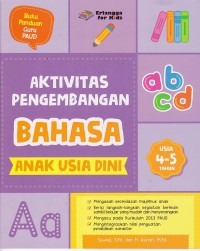 Image of Aktivitas Pengembangan Bahasa Anak Usia Dini 4-5 Tahun