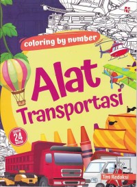 Coloring By Number Alat Transportasi