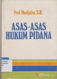 ASAS-ASAS HUKUM PIDANA