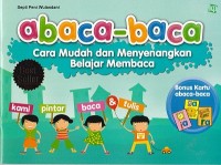 Image of Abaca-baca Cara Mudah dan Menyenangkan Belajar Membaca
