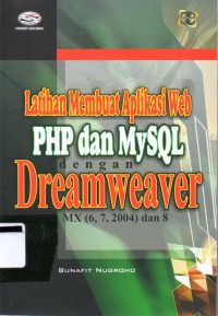 Latihan membuat aplikasi web PHP dan MySQL dengan dreamweaver MX