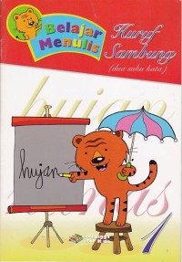 Image of Belajar Menulis Huruf Sambung 1 (Dua suku kata)