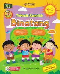 Seri 4 Sahabat Tematik Saintifik (Revisi)/8 Tema Binatang