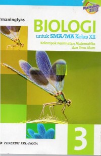 Biologi untuk SMA/MA Kelas XII 3