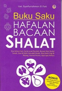 Buku Saku Hafalan Bacaan Shalat